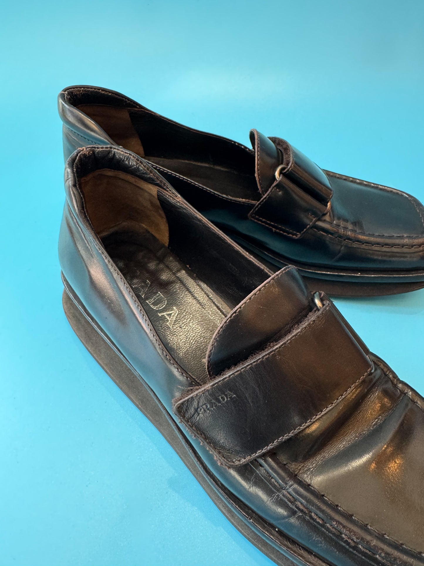 90s PRADA Loafers