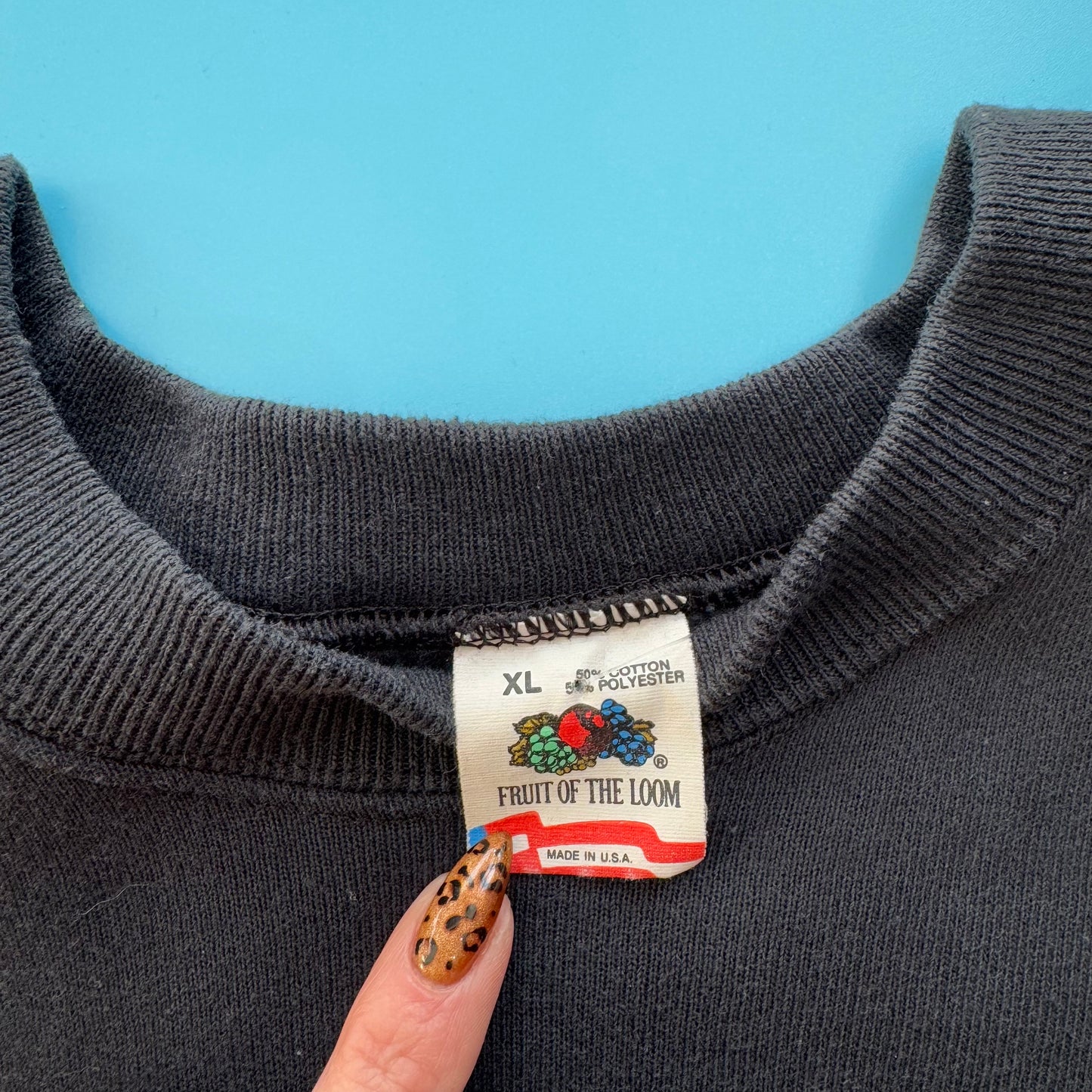 1989-1990 Bill Graham Presents in Oakland ... Which Came First? NYE Crewneck