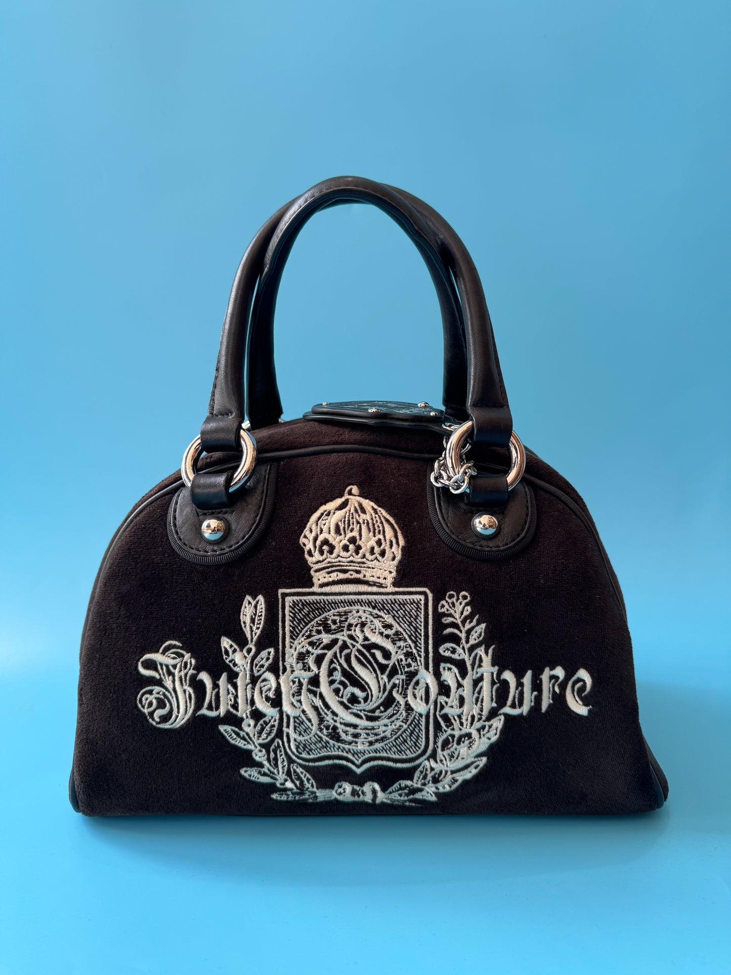 2010s Juicy Couture Embroidered Satchel