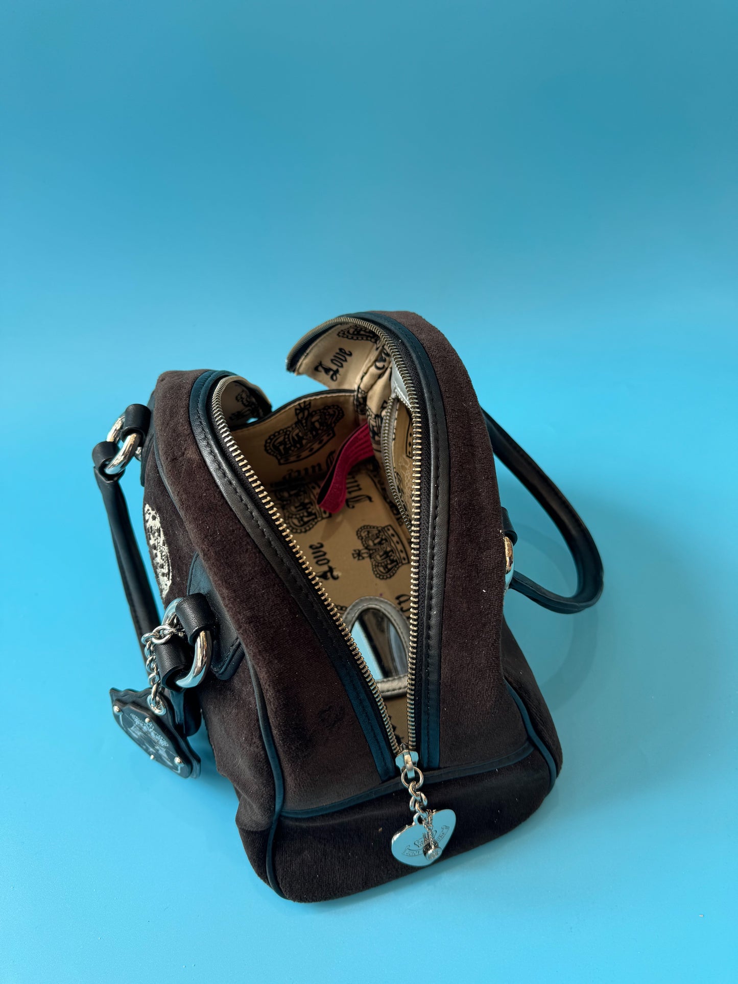 2010s Juicy Couture Embroidered Satchel