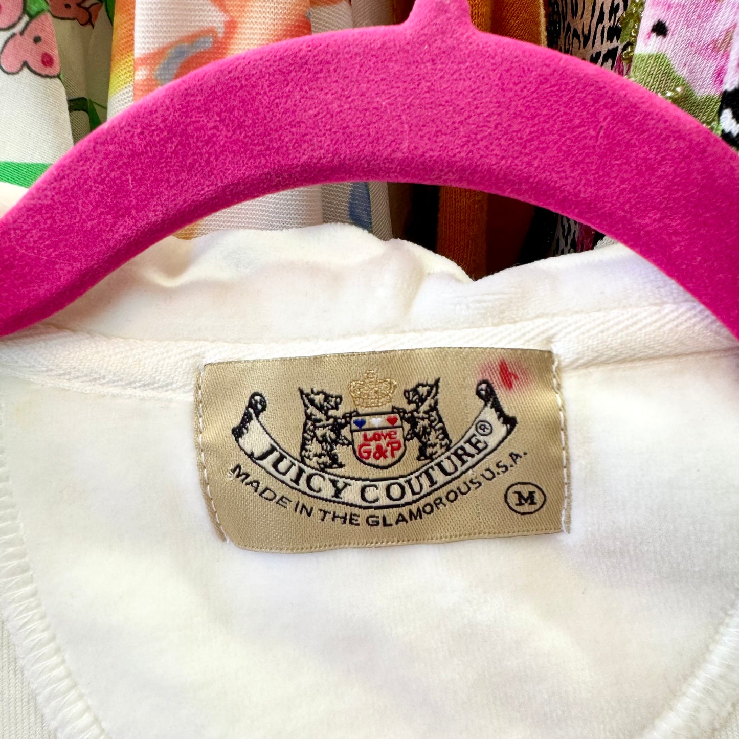 Y2K Juicy Couture Oversized Zip Up Hoodie