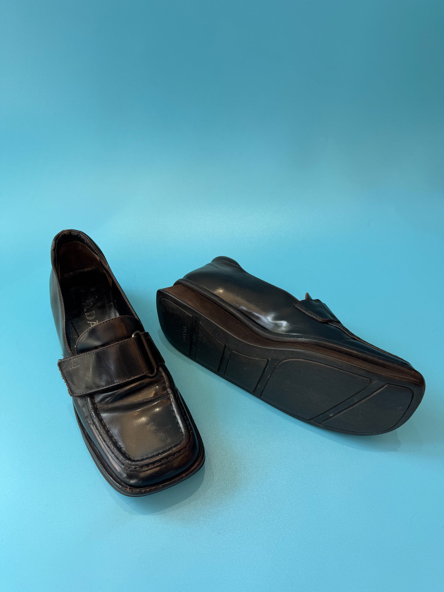 90s PRADA Loafers