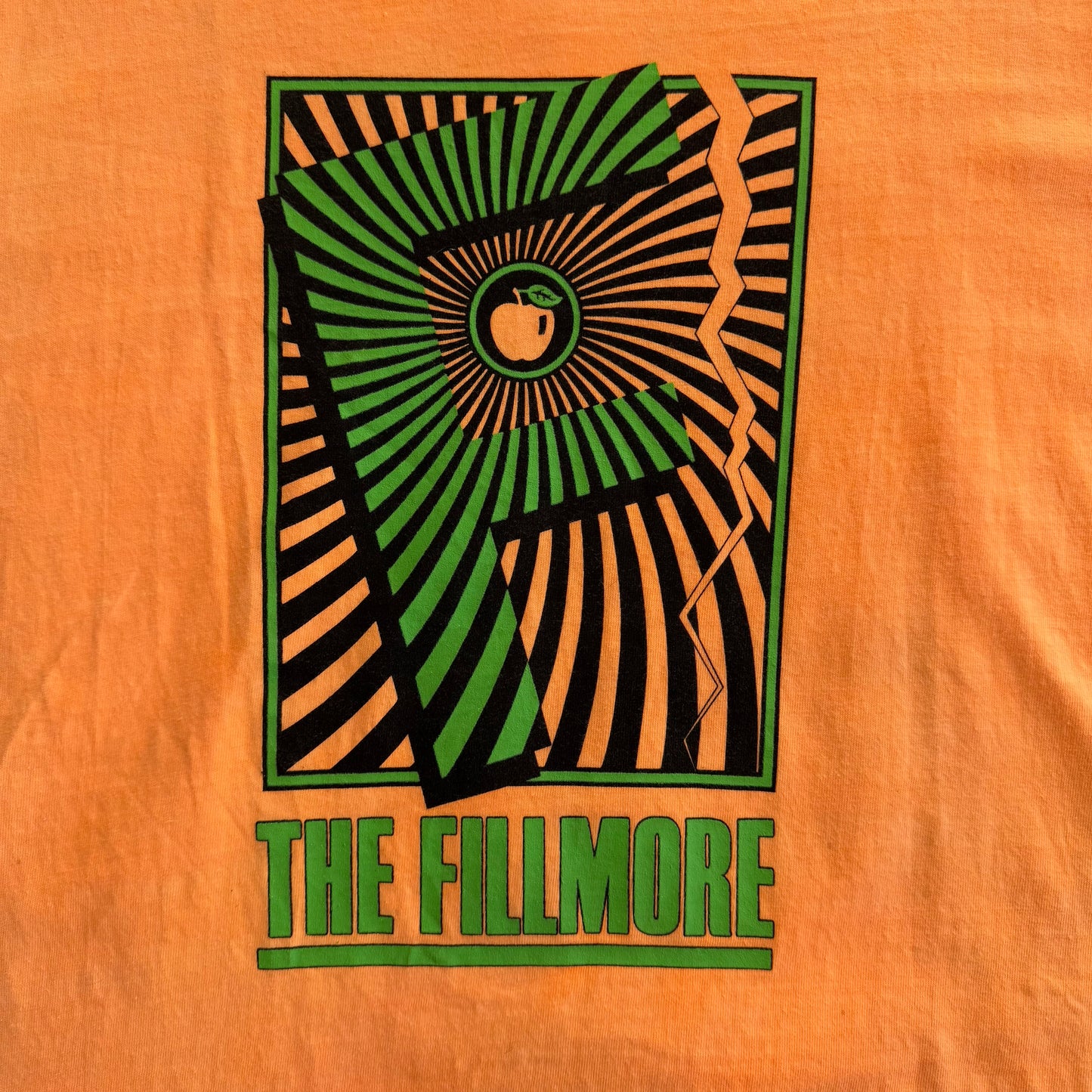 1989 The Fillmore West S.F. Commemorative T-Shirt Loma Prieta Earthquake