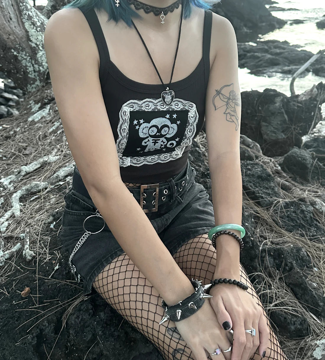 Cleo Violet VooDoo Monkey Tank