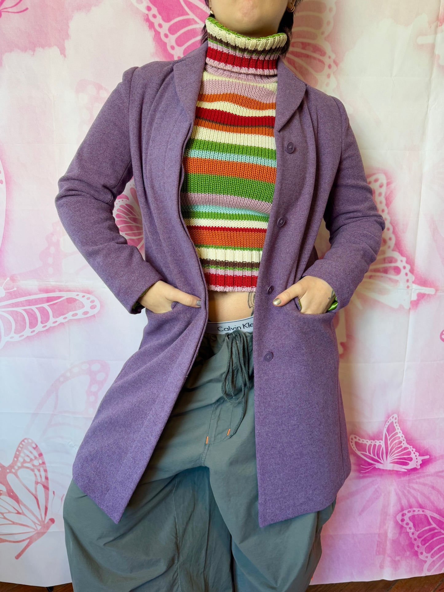 2000 Gap Wool Blend Coat