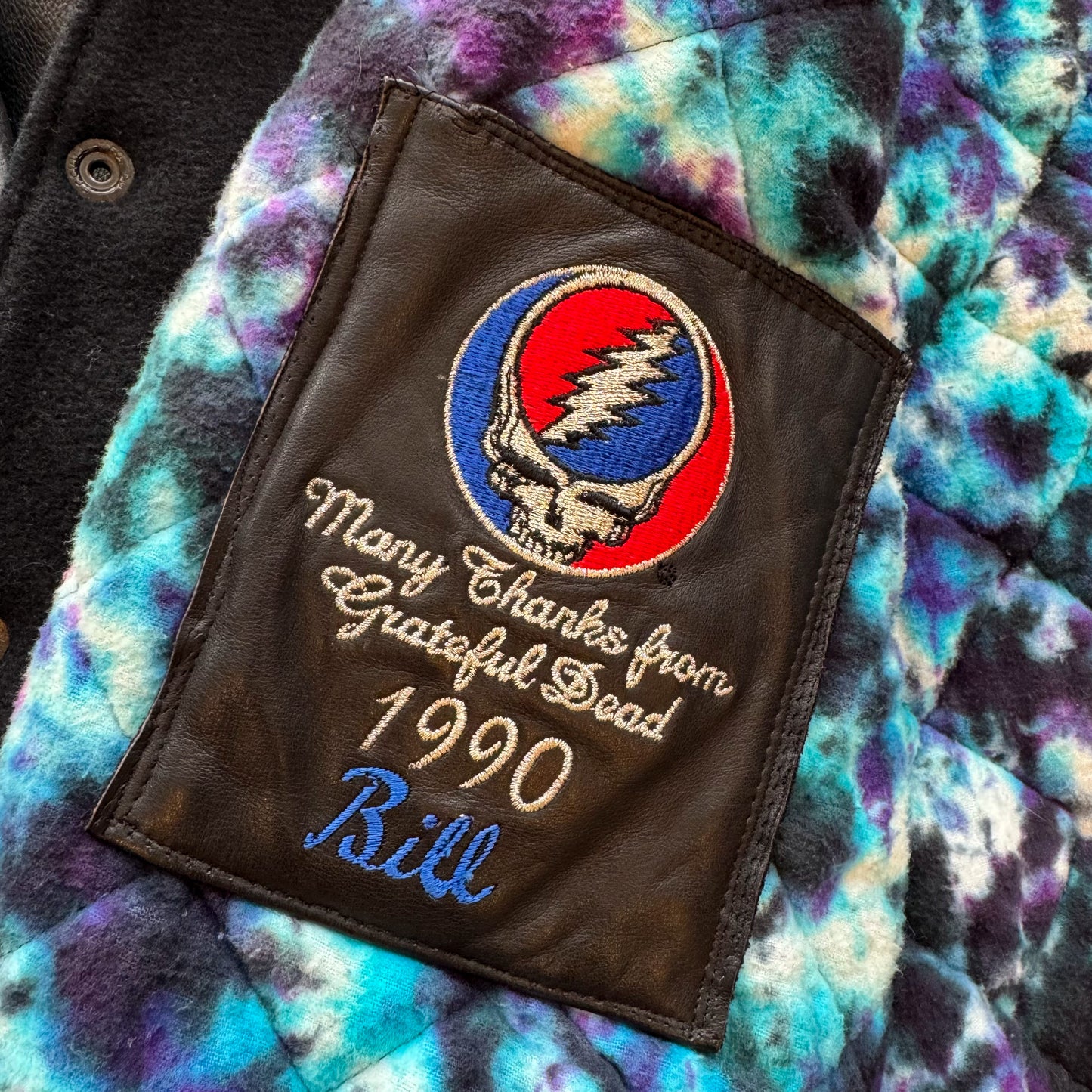 1990 Legendary Show Promoter Bill Graham’s Grateful Dead Varsity Jacket