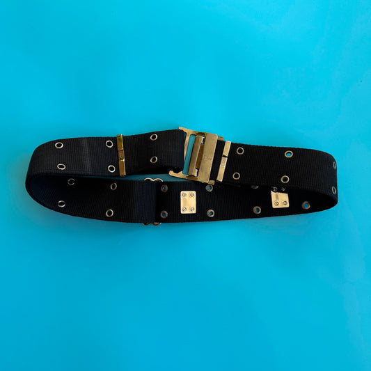 SS 2002 Christian Dior Military Style Adjustable Belt