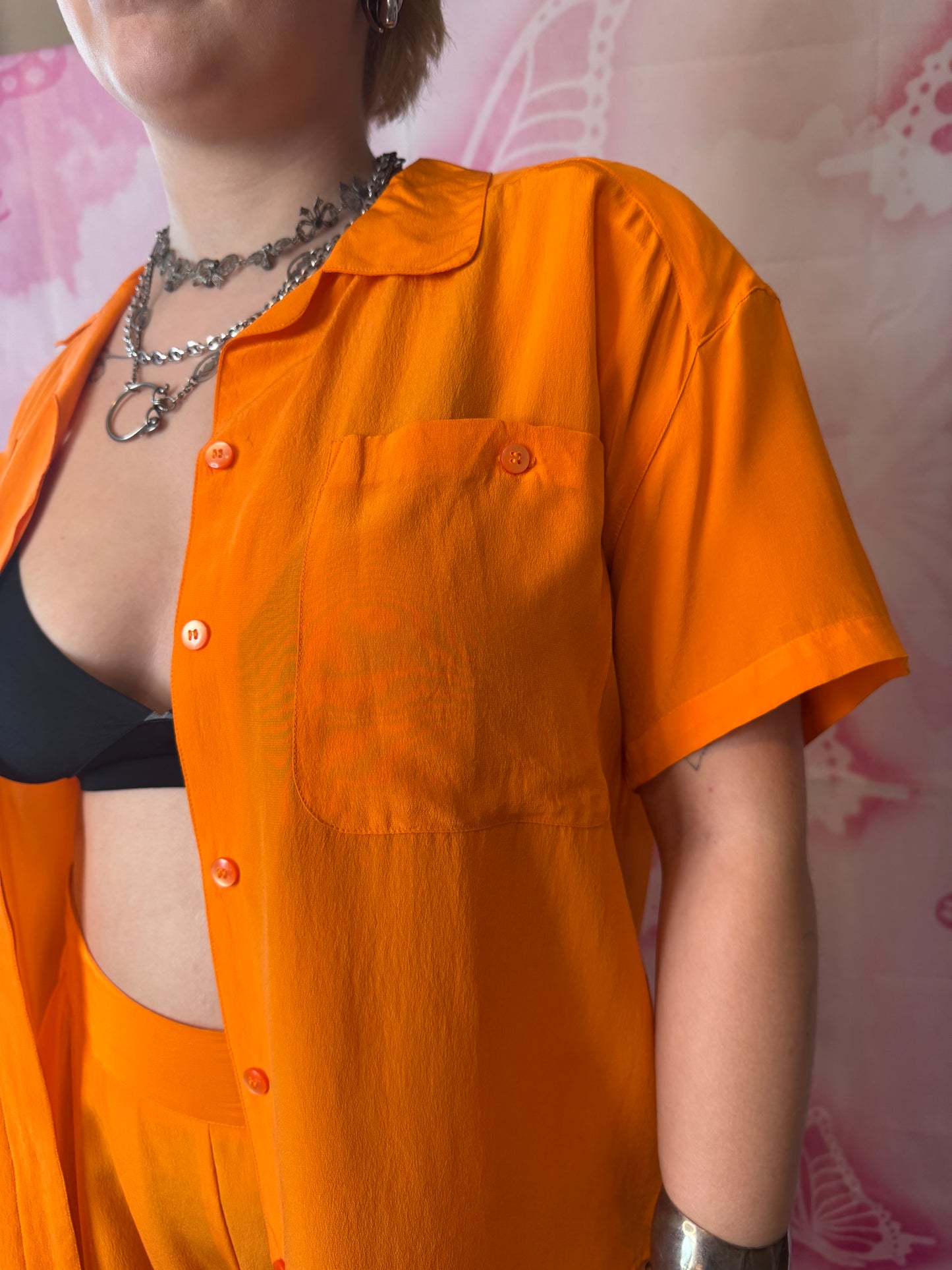 90s Silk 2 Piece Leisure Set