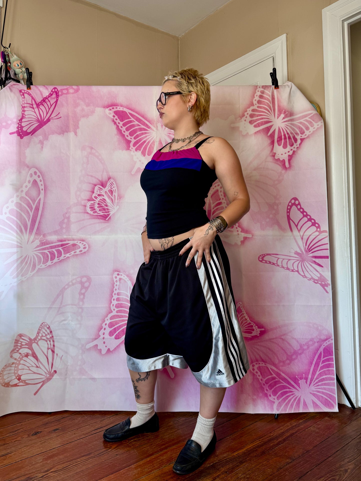 Y2K Anna Sui Ruffle Tank