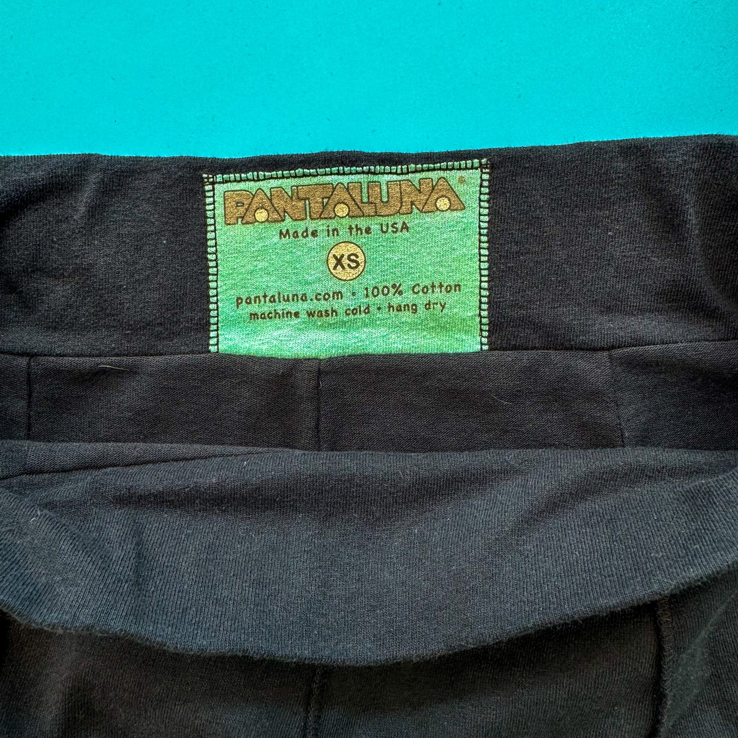 Deadstock Pantaluna Upcycled T-Shirt Mini Skirt in XS