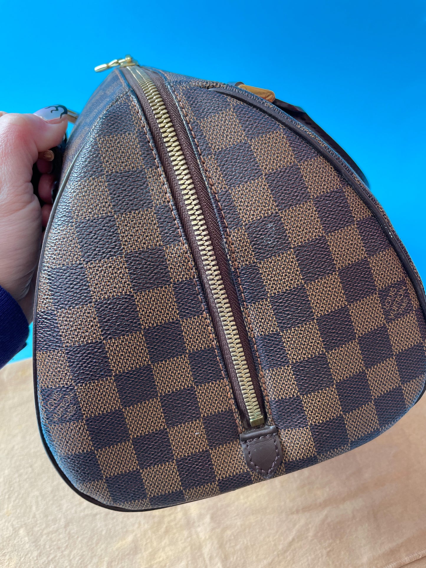 2002 Louis Vuitton Damier Ebene Rivera MM