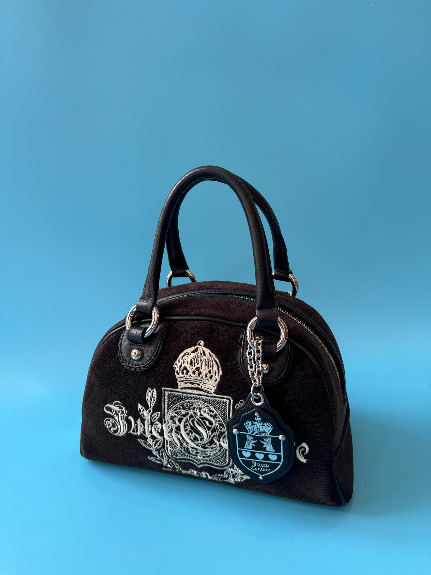 2010s Juicy Couture Embroidered Satchel