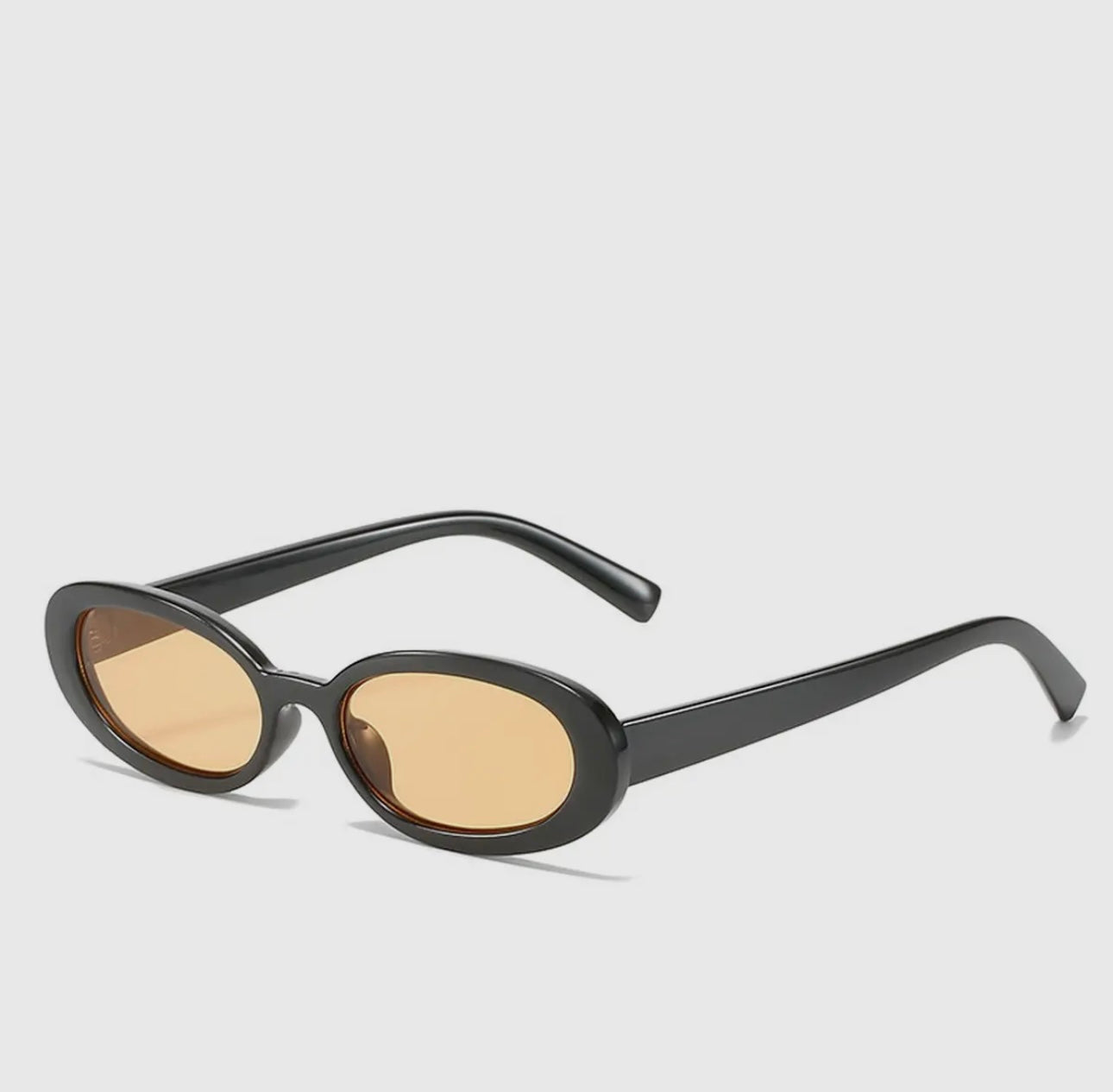 Oval Retro Small Frame Sunglasses