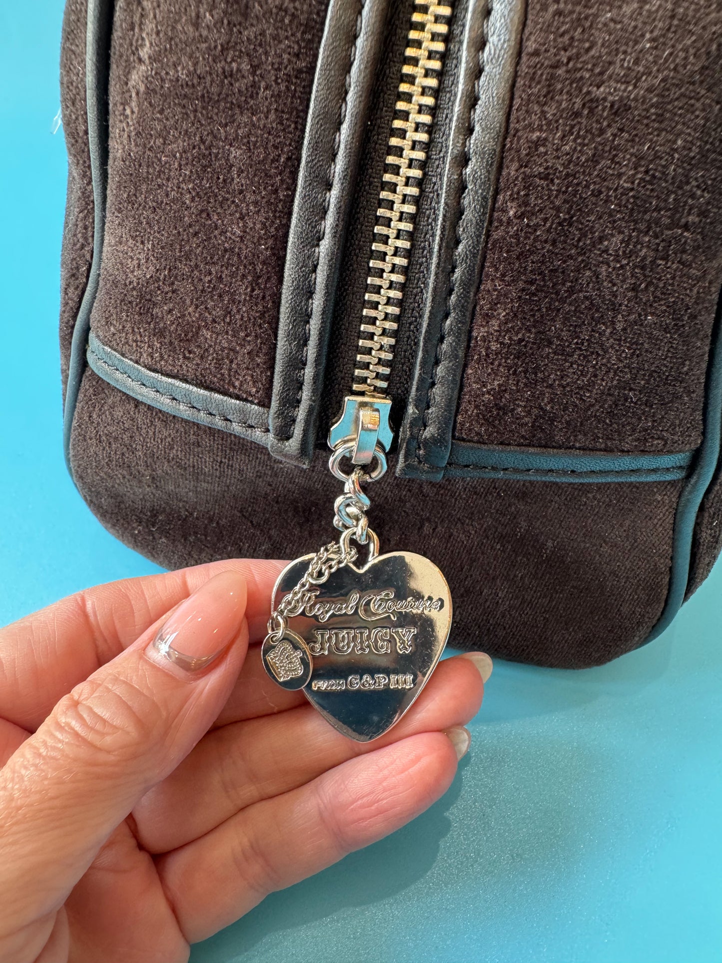 2010s Juicy Couture Embroidered Satchel