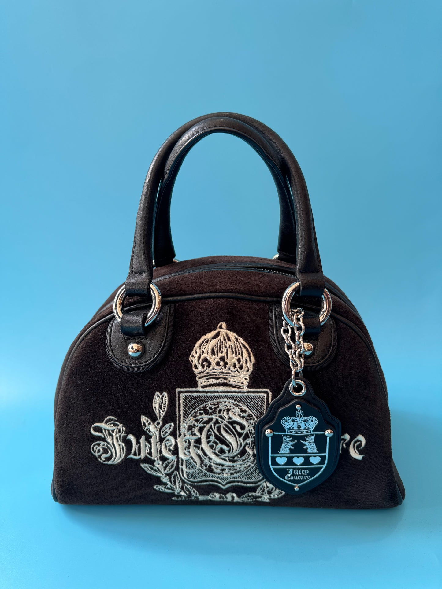 2010s Juicy Couture Embroidered Satchel