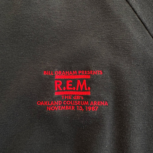 1987 Bill Graham Presents R.E.M. Embroidered Crewneck
