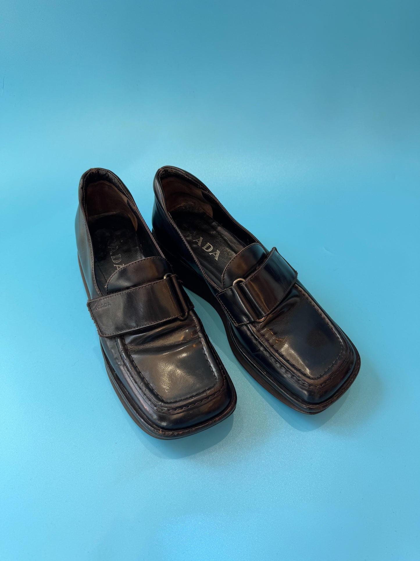 90s PRADA Loafers