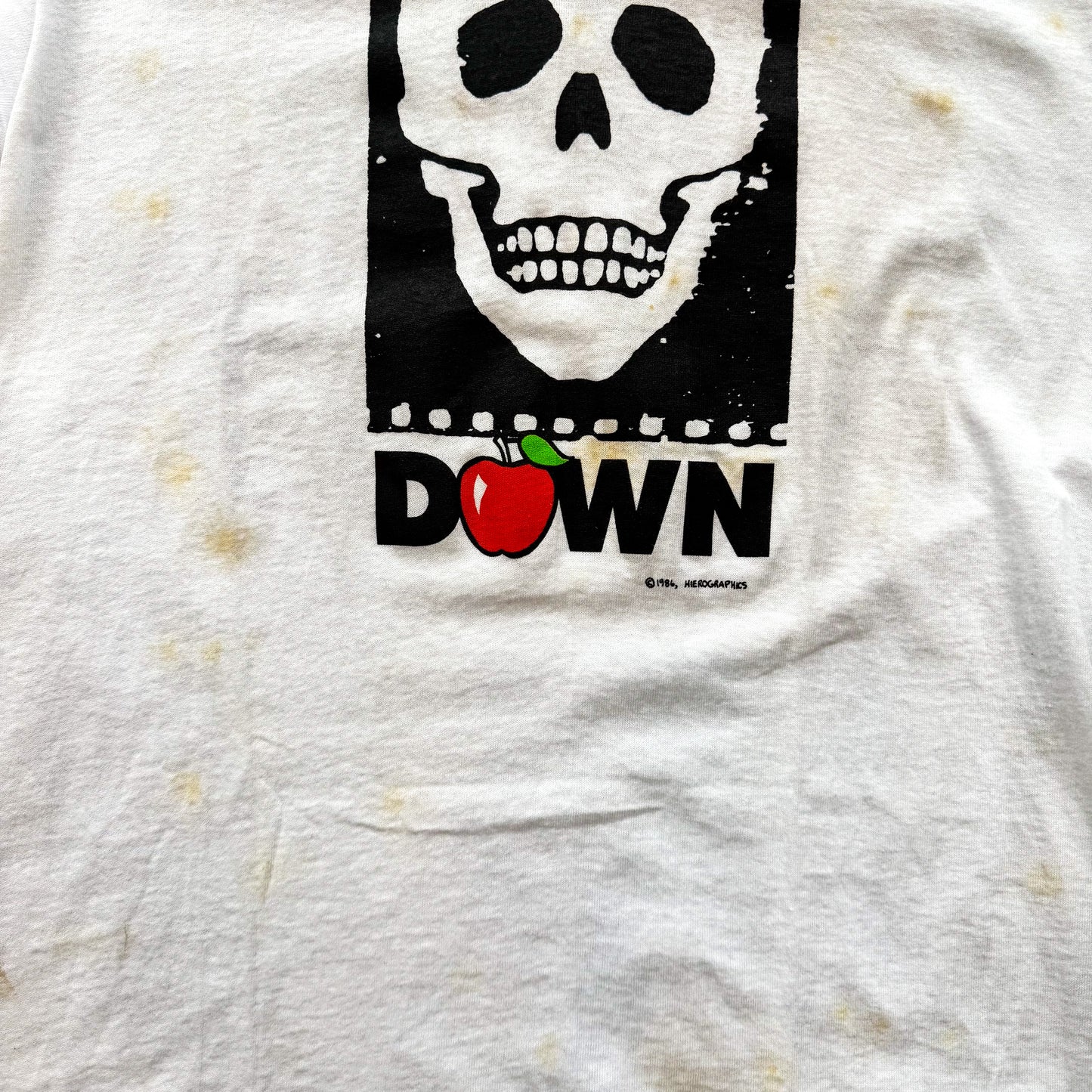 1986 “Crack Down” Benefit Concert T-Shirt