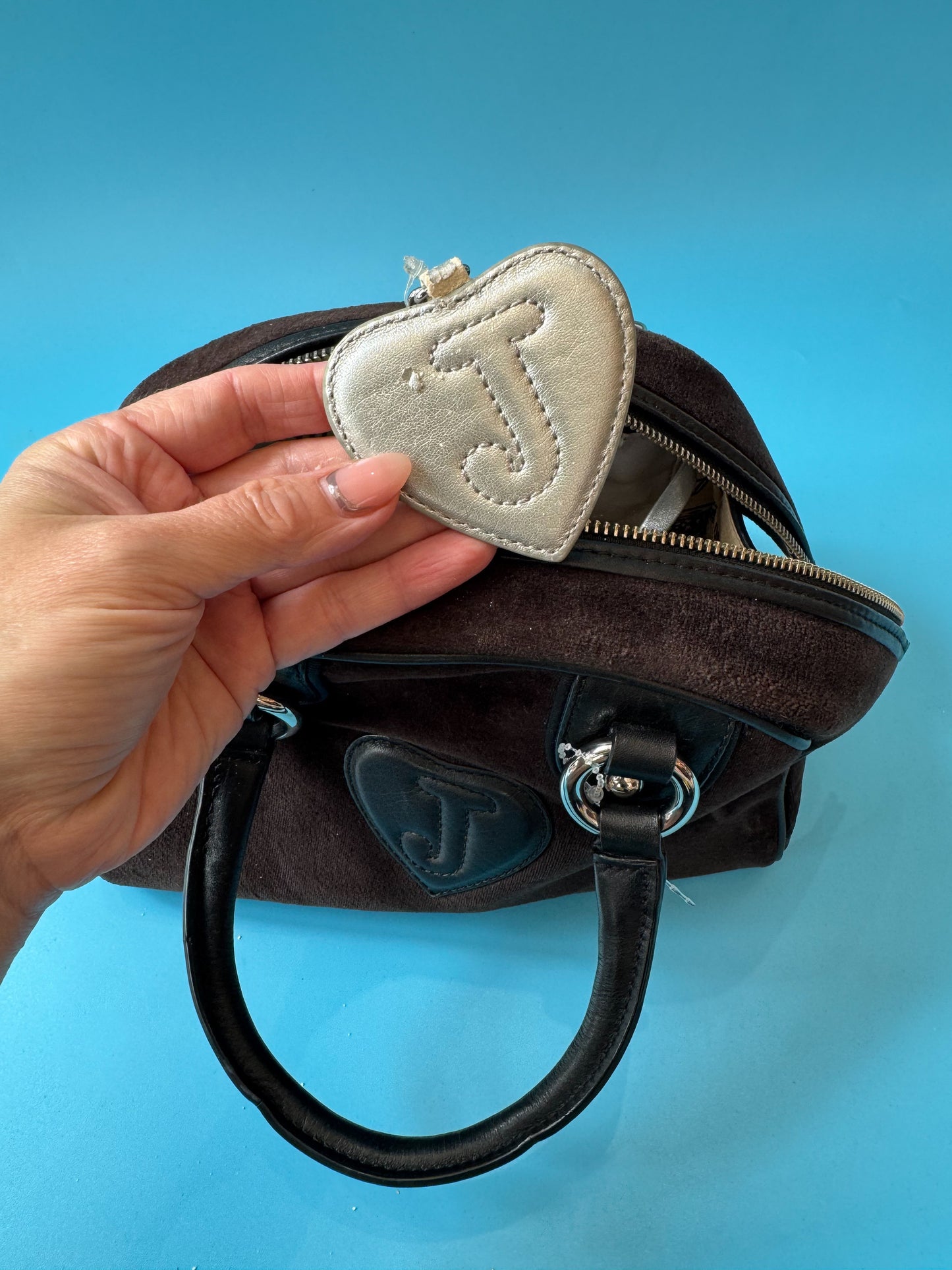 2010s Juicy Couture Embroidered Satchel