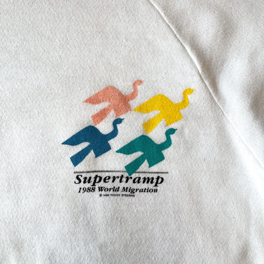 1988 Supertamp World Migration Tour Crewneck