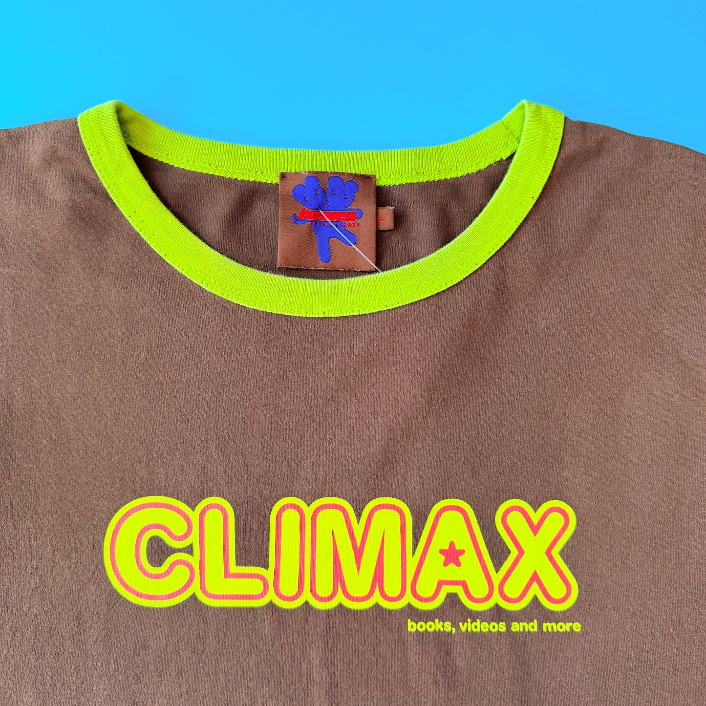 2023 Heaven by Marc Jacobs x Climax Books Collab Baby Tee