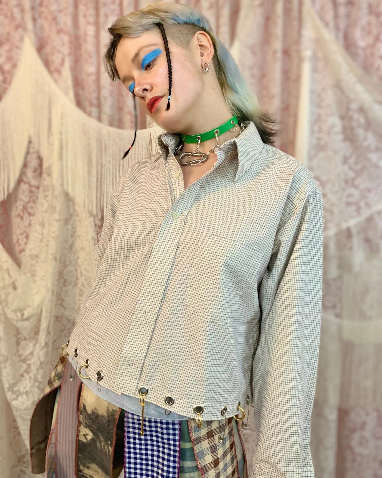 Shop Journal Mixed Chain Carabiner Necklace
