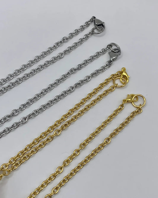 Shop Journal Simple Lock Charm Necklace - SILVER SQUARE LOCK