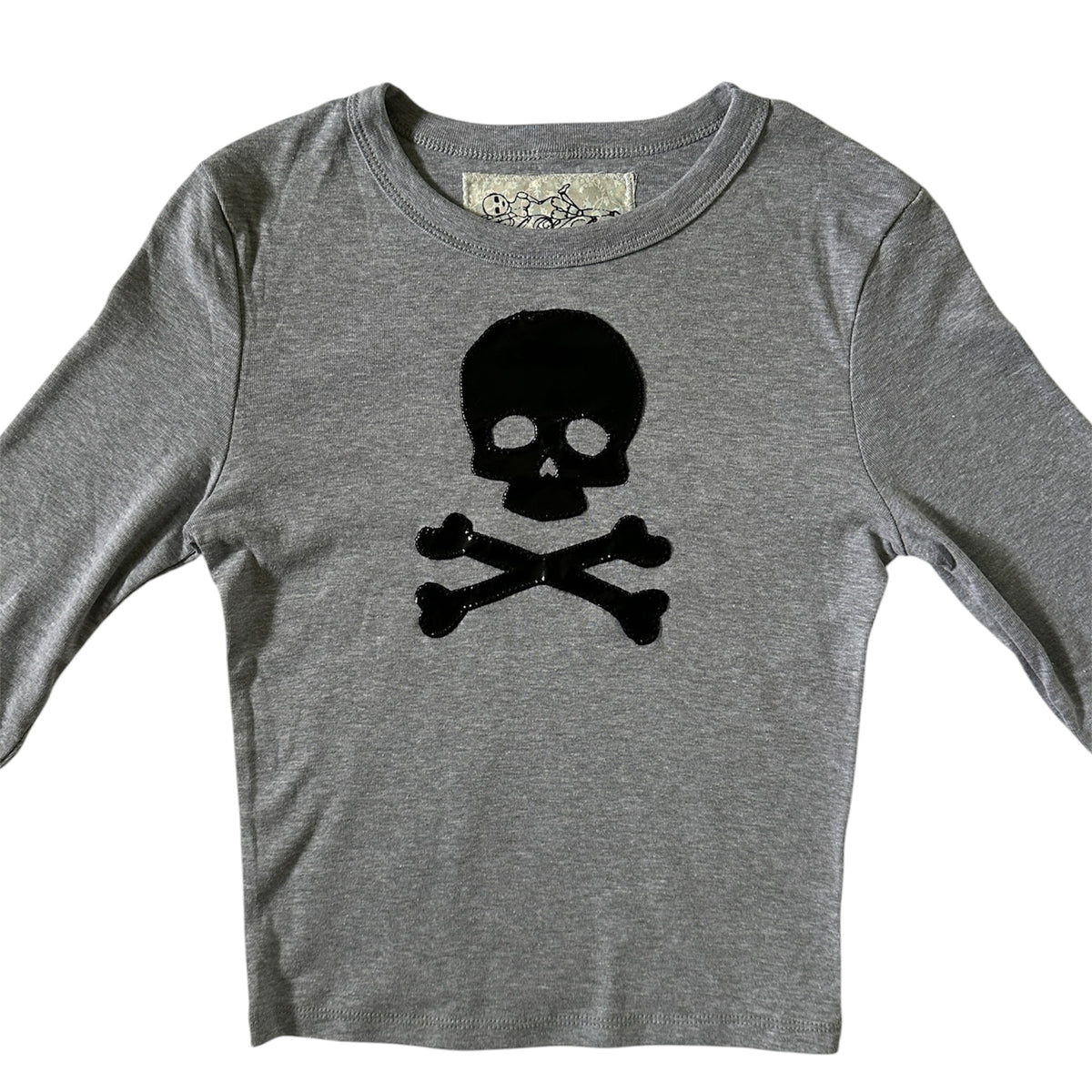 εϊз COMING SOON εϊз Cleo Violet PVC Skull Long Sleeve