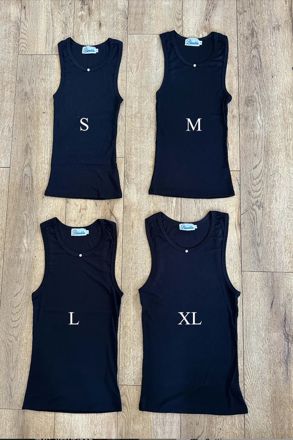 Blondita Shop Perfect Tank Black