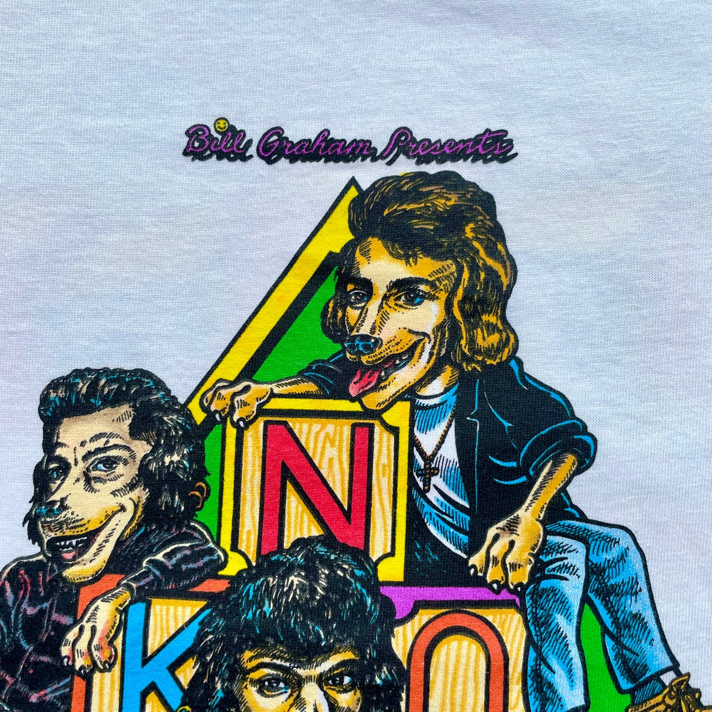 1990 Bill Graham Presents “Day On The Green” New Kids On The Block T-Shirt