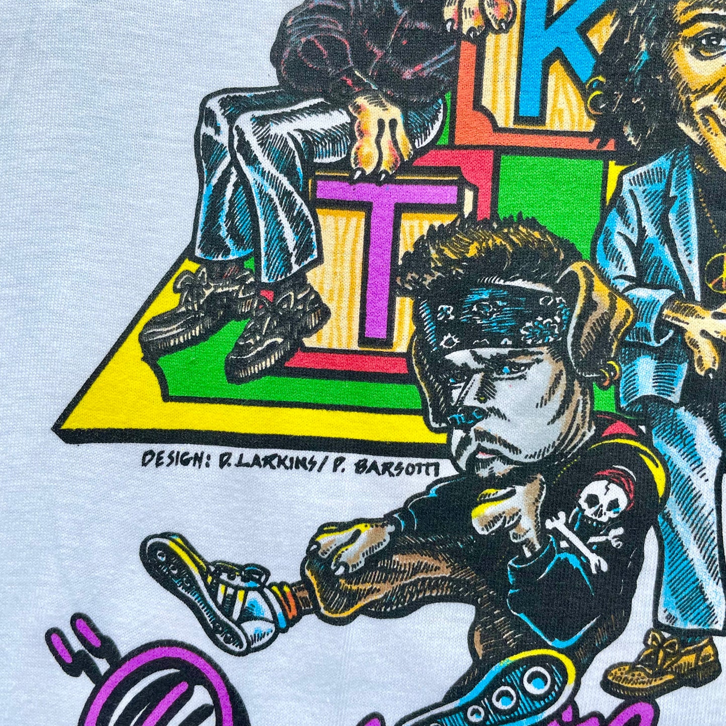 1990 Bill Graham Presents “Day On The Green” New Kids On The Block T-Shirt