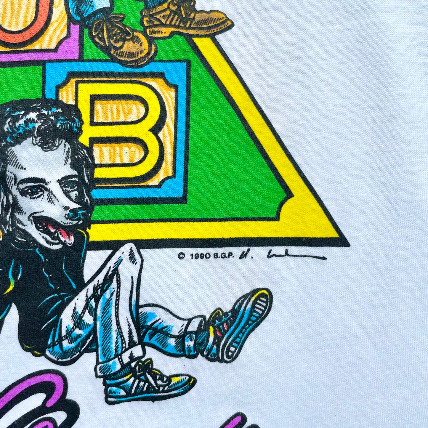 1990 Bill Graham Presents “Day On The Green” New Kids On The Block T-Shirt