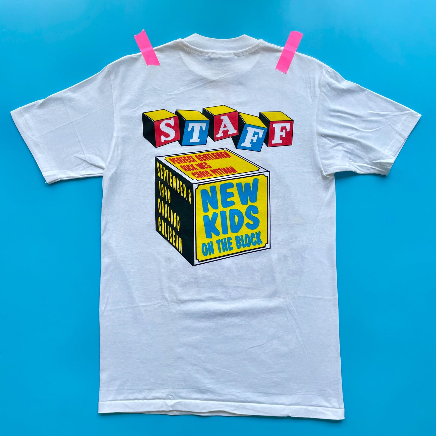1990 Bill Graham Presents “Day On The Green” New Kids On The Block T-Shirt