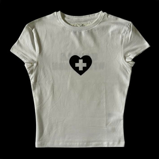 Cleo Violet Fragile Baby Tee