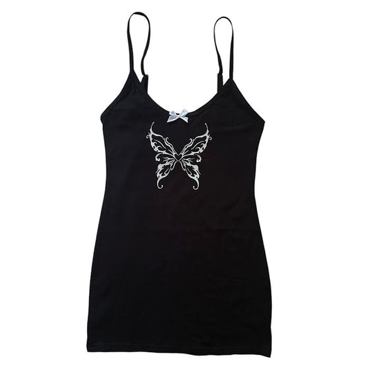 Ditto Vintage x Cleo Violet Butterfly Tank