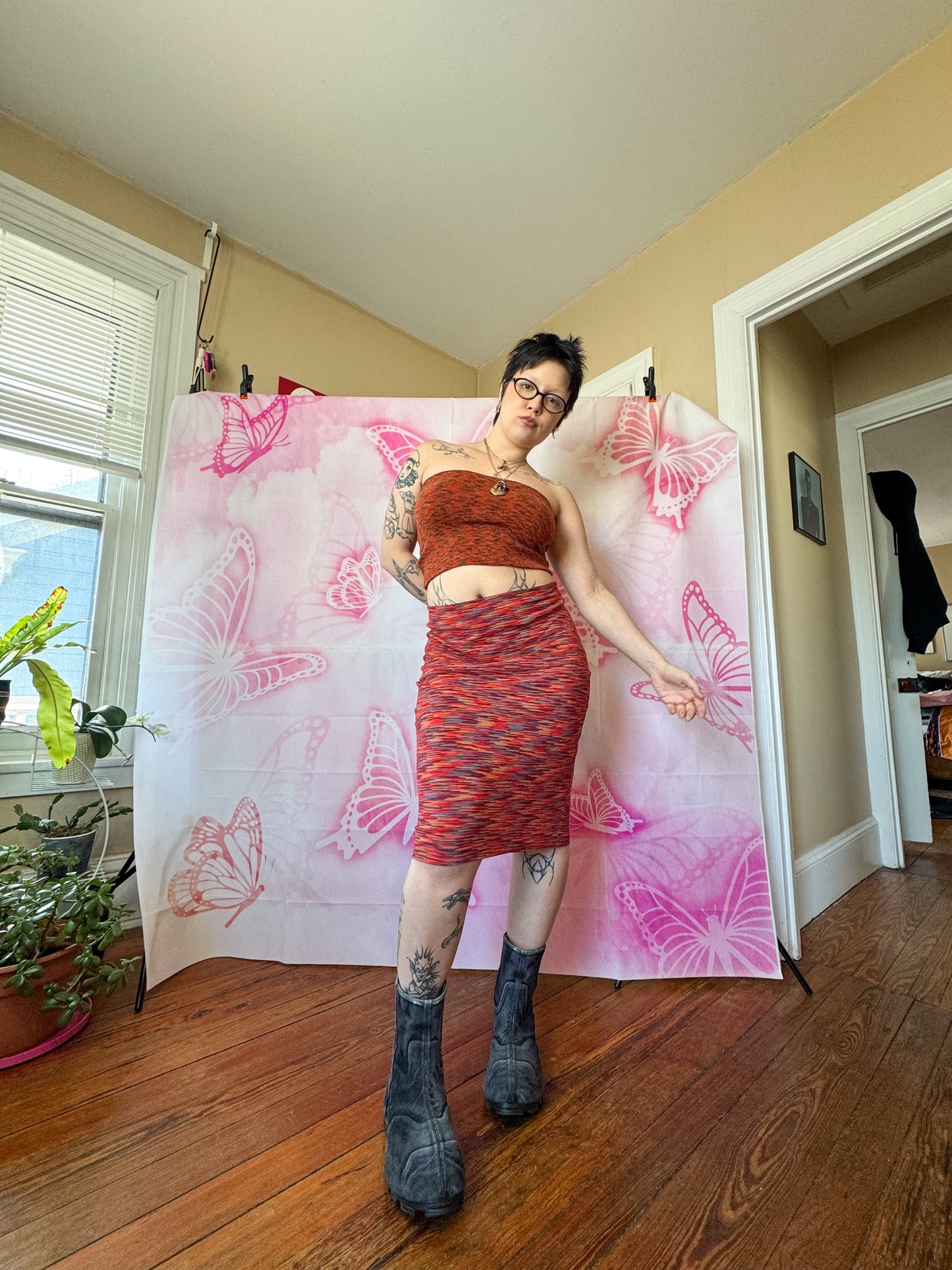 Sweater Knit Tube Top