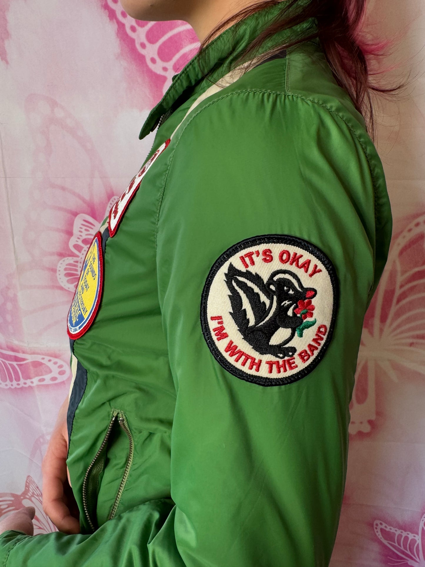 2010s Hysteric Glamour Nylon Jacket w Patches