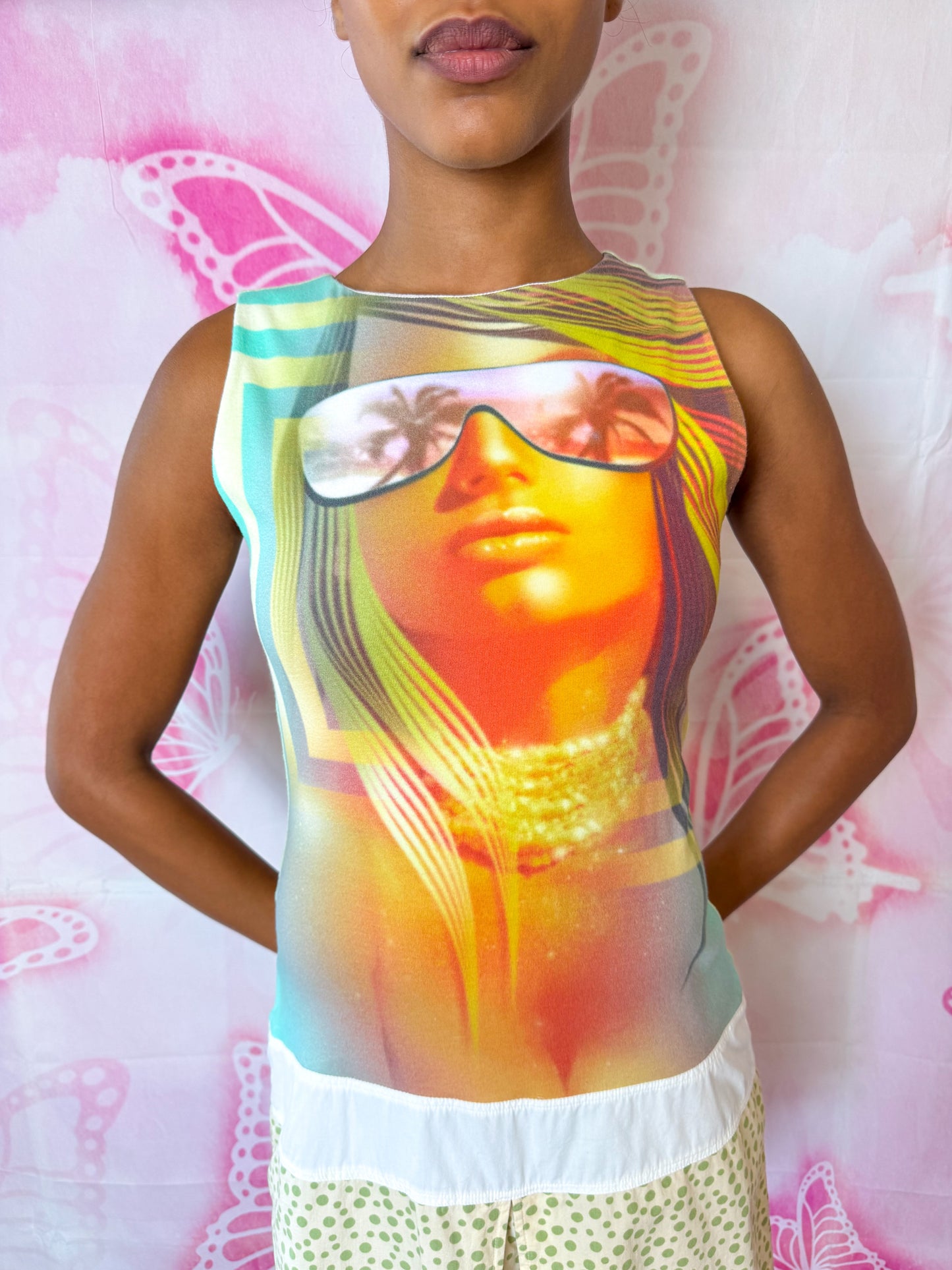 Y2K Custo Barcelona Shift Dress