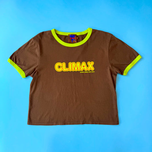 2023 Heaven by Marc Jacobs x Climax Books Collab Baby Tee
