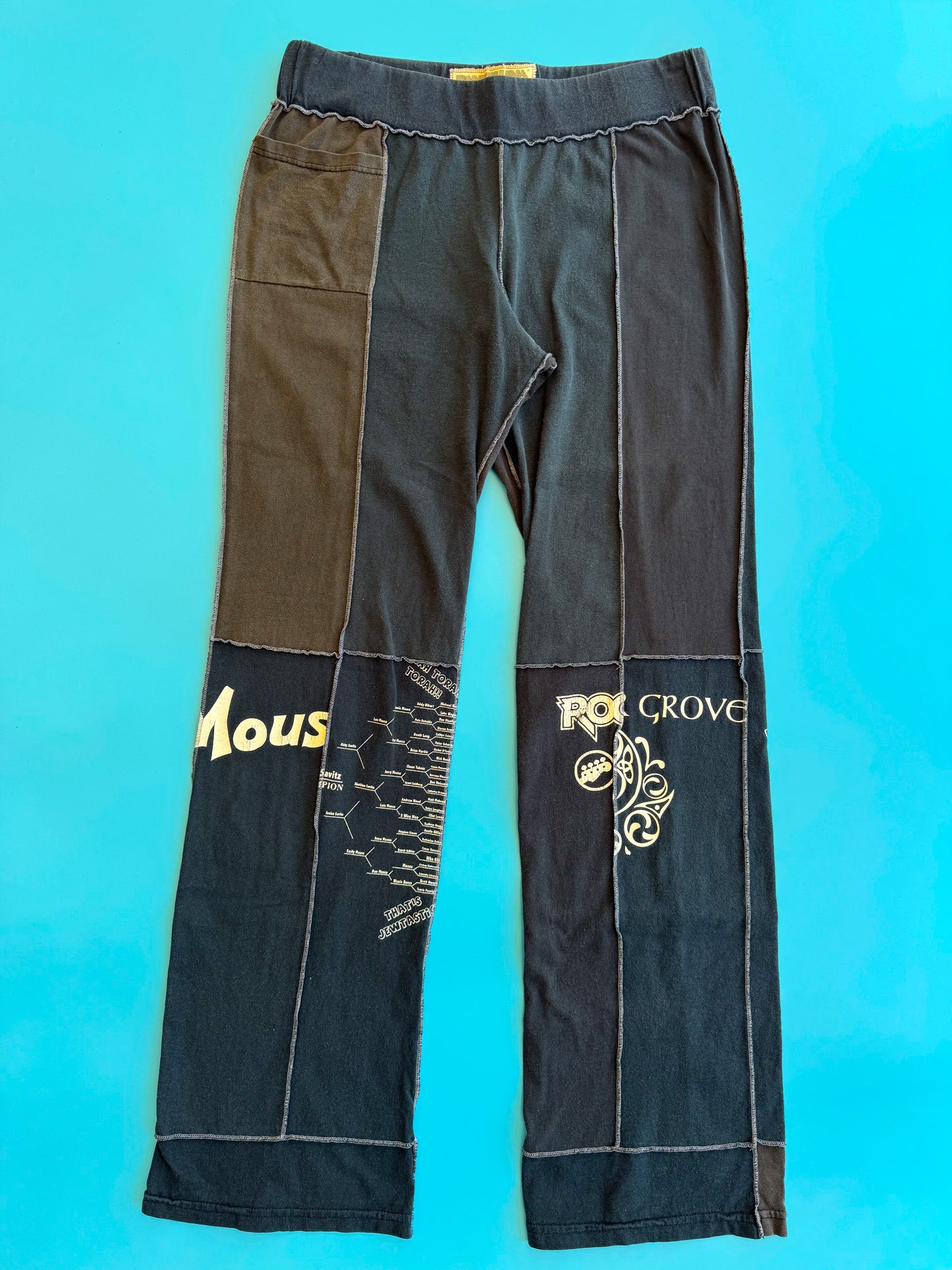 Deadstock Pantaluna Upcycled Yoga Pants in XL