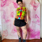 Early 00s Custo Barcelona Mod Portrait Mini Dress “As Seen On…”