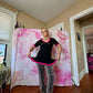 Pout by Victoria’s Secret Knit Peplum Button Sweater