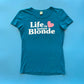 Life is Better Blonde Baby Tee by Hollister ASO Jessica Simpson