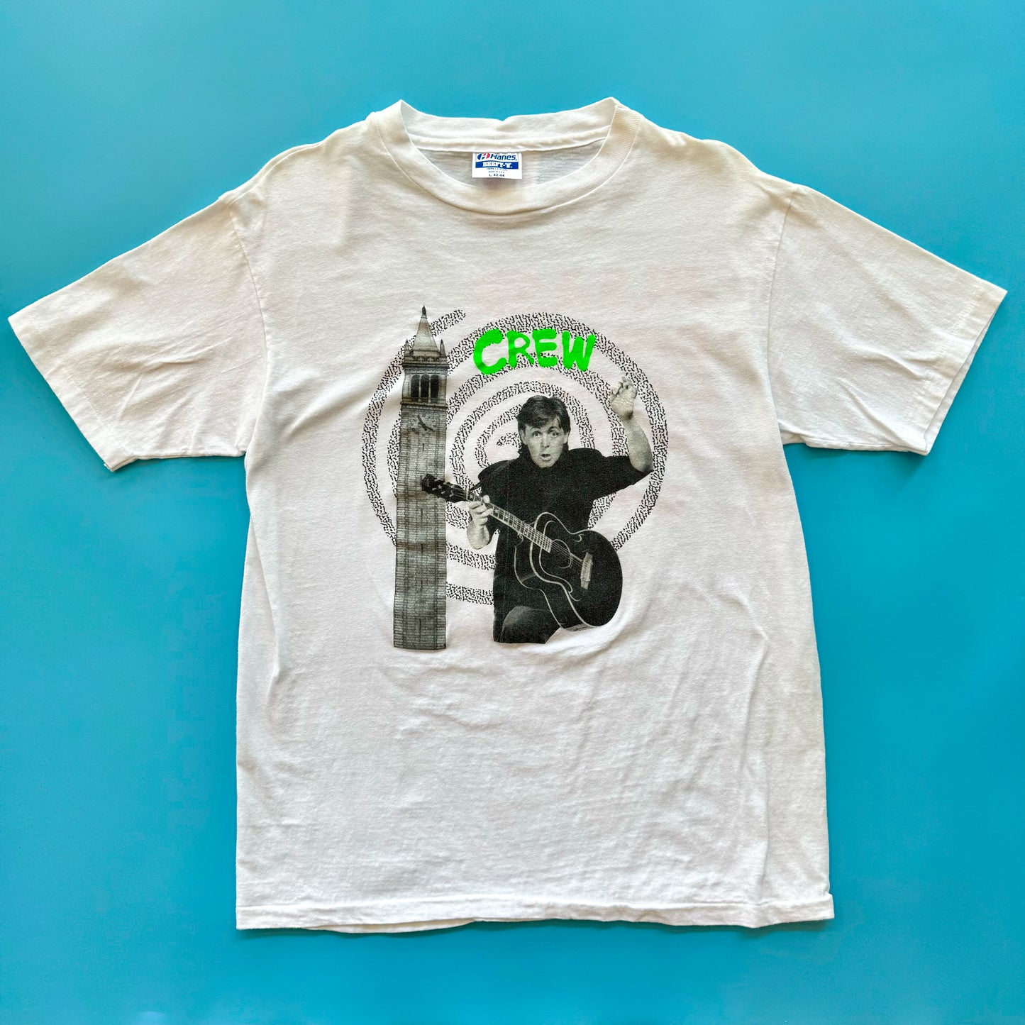 1990 Paul McCartney in Berkeley "Crew" T-Shirt