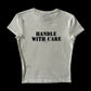 Cleo Violet Fragile Baby Tee