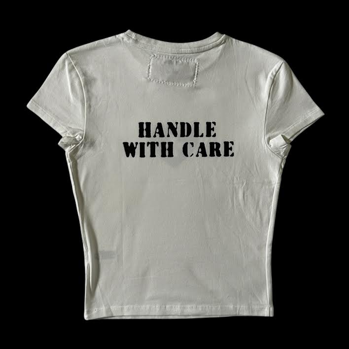 Cleo Violet Fragile Baby Tee