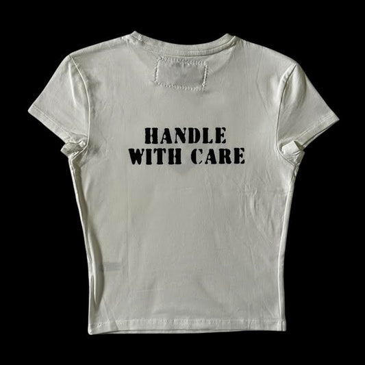 Cleo Violet Fragile Baby Tee