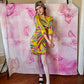 εϊз COMING SOON εϊз 1960s Emilio Pucci Citrine Pinwheel Print Silk Jersey Shift Dress