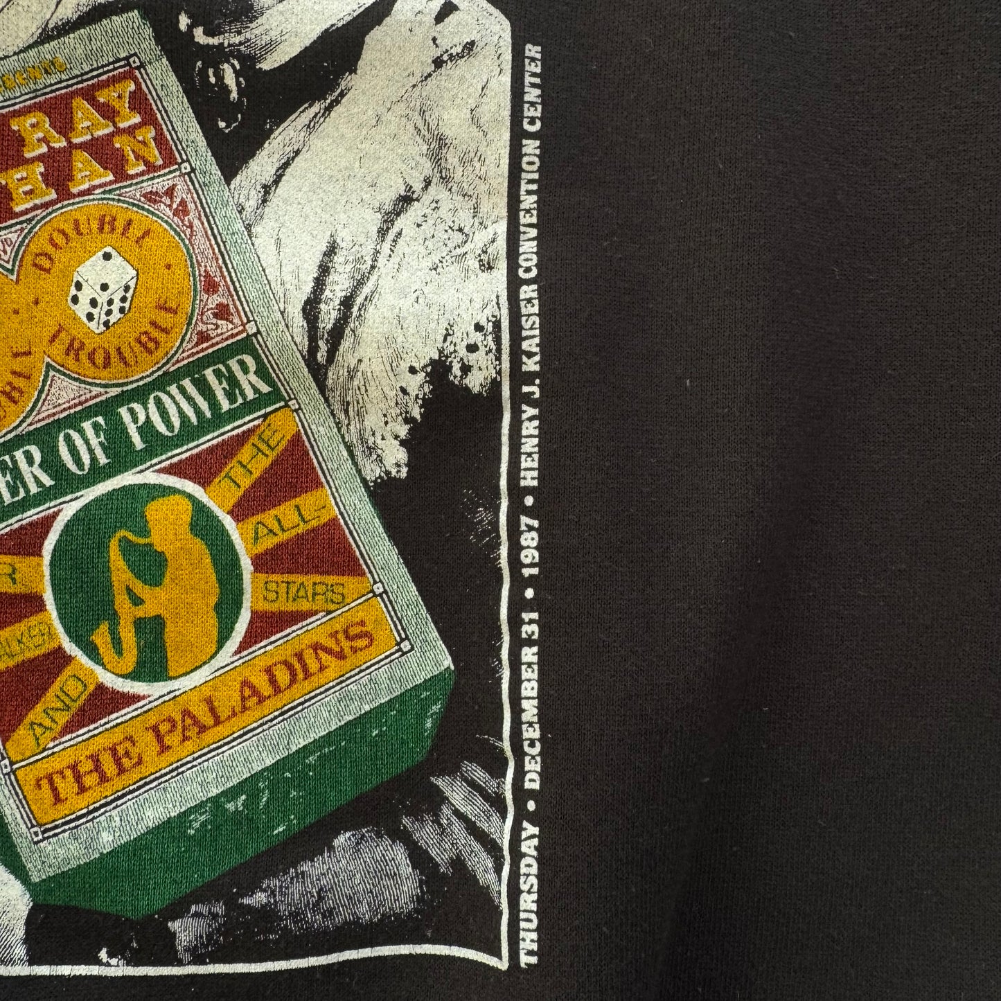 1987 Bill Graham Presents Stevie Ray Vaughan NYE Crewneck