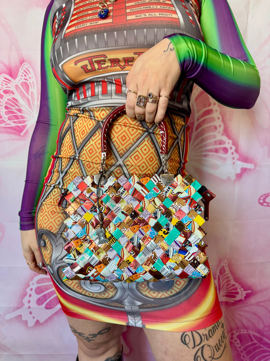 Y2K Nahui Ollin Wrapper Handbag